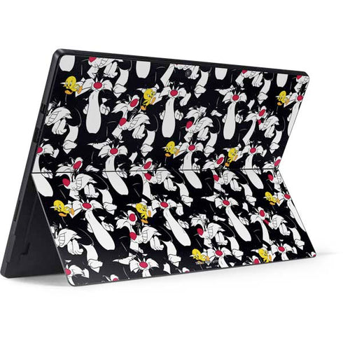 Looney Tunes Sylvester and Tweety Super Sized Surface Pro 7 Skin