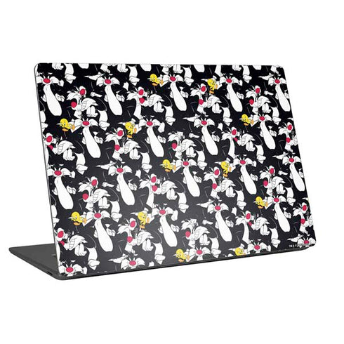 Looney Tunes Sylvester and Tweety Super Sized Universal Laptop 18in (14.6 x 10.6in) Skin
