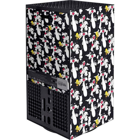 Looney Tunes Sylvester and Tweety Super Sized Xbox Series X Bundle Skin
