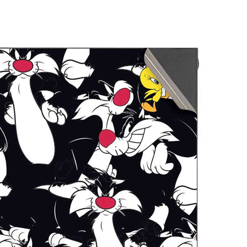 Looney Tunes Sylvester and Tweety Super Sized Xbox Series X Console Skin