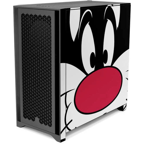 Looney Tunes Sylvester Corsair 4000D Tempered Glass Mid-Tower ATX Case Skin