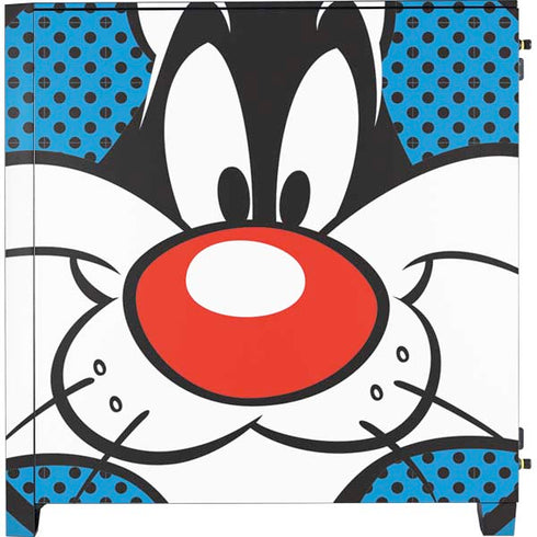 Looney Tunes Sylvester Full Corsair 4000D Tempered Glass Mid-Tower ATX Case Skin