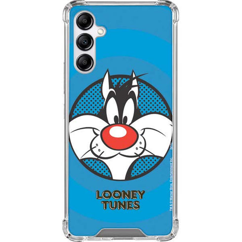 Looney Tunes Sylvester Full Galaxy A14 5G Clear Case