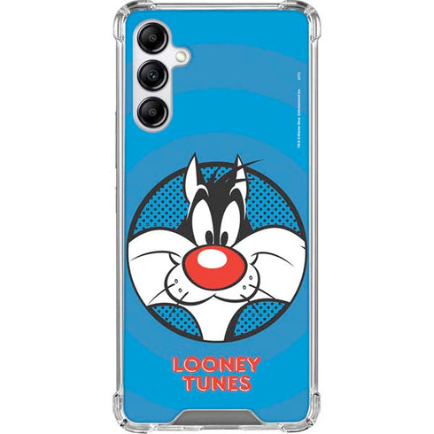 Looney Tunes Sylvester Full Galaxy A15 5G Clear Case