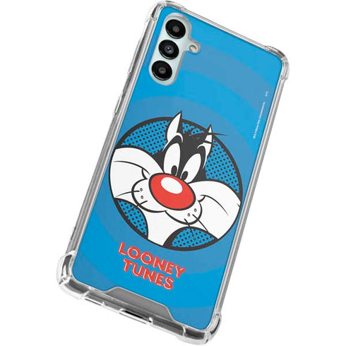 Looney Tunes Sylvester Full Galaxy A15 5G Clear Case