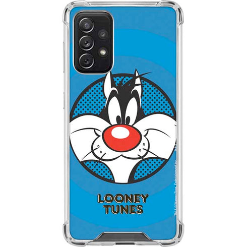 Looney Tunes Sylvester Full Galaxy A72 5G Clear Case