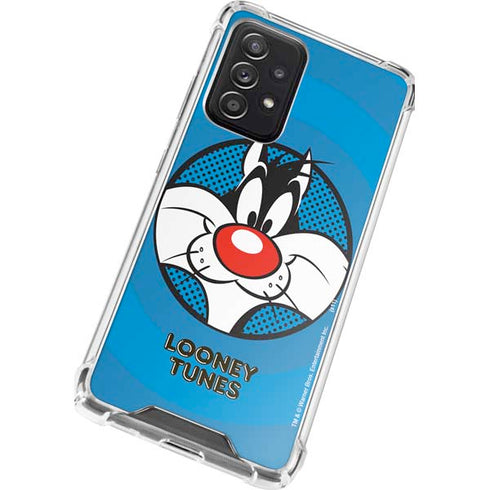 Looney Tunes Sylvester Full Galaxy A72 5G Clear Case