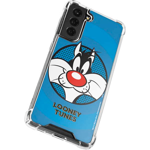 Looney Tunes Sylvester Full Galaxy S22 Plus Clear Case