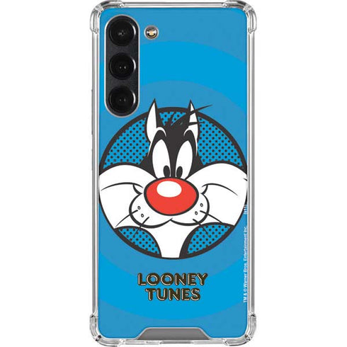 Looney Tunes Sylvester Full Galaxy S23 Plus Clear Case