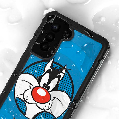 Looney Tunes Sylvester Full Galaxy S23 Waterproof Case