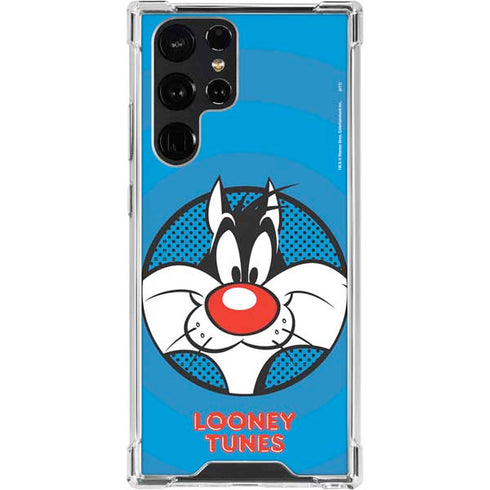 Looney Tunes Sylvester Full Galaxy S24 Ultra Clear Case