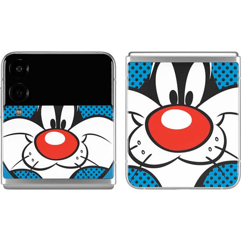 Looney Tunes Sylvester Full Galaxy Z Flip4 5G Skin