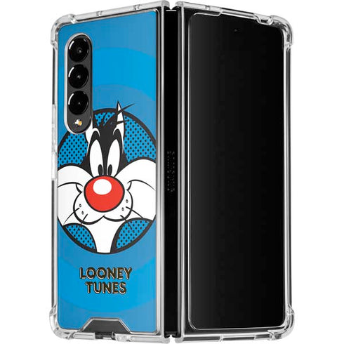 Looney Tunes Sylvester Full Galaxy Z Fold4 5G Clear Case