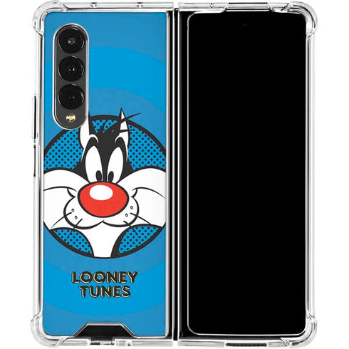 Looney Tunes Sylvester Full Galaxy Z Fold4 5G Clear Case