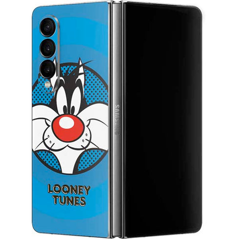 Looney Tunes Sylvester Full Galaxy Z Fold4 5G Skin