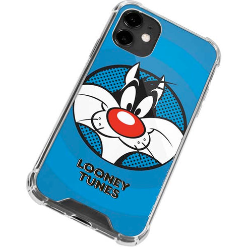 Looney Tunes Sylvester Full iPhone 12 Mini Clear Case