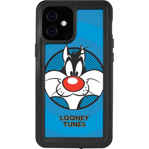 Looney Tunes Sylvester Full iPhone 12 Mini Waterproof Case