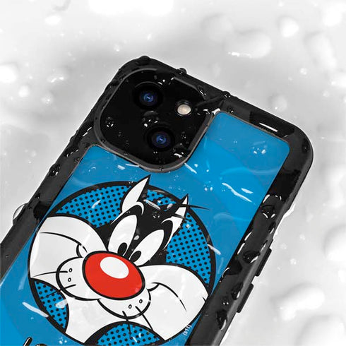 Looney Tunes Sylvester Full iPhone 13 Mini Waterproof Case