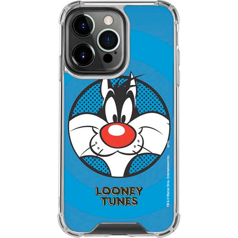Looney Tunes Sylvester Full iPhone 13 Pro Clear Case