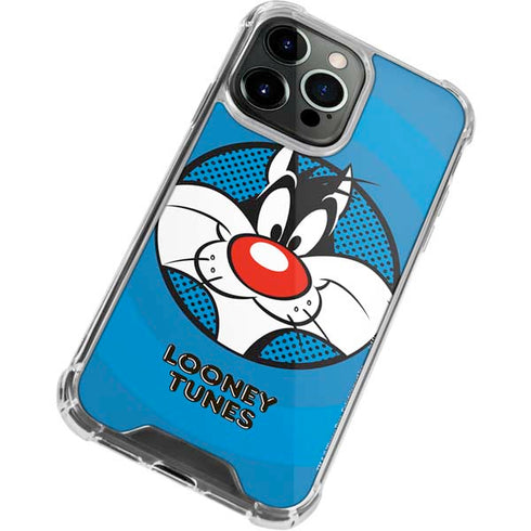 Looney Tunes Sylvester Full iPhone 13 Pro Max Clear Case