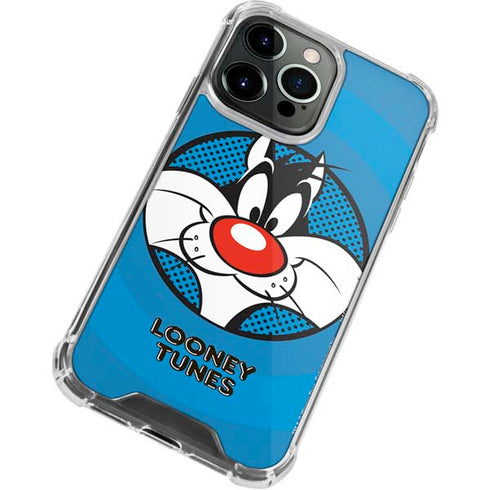 Looney Tunes Sylvester Full iPhone 15 Pro Clear Case