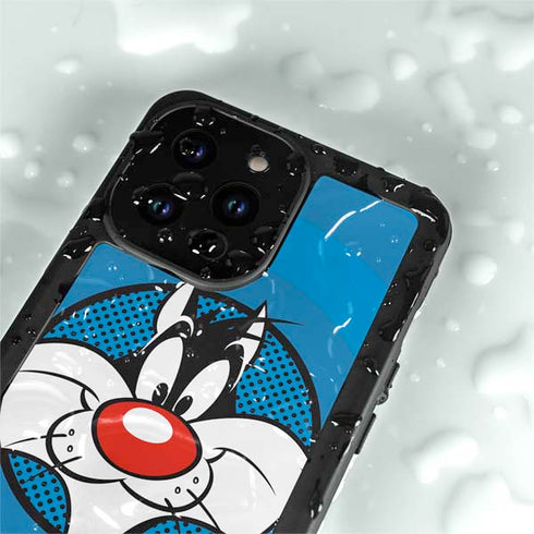 Looney Tunes Sylvester Full iPhone 14 Pro Max Waterproof Case