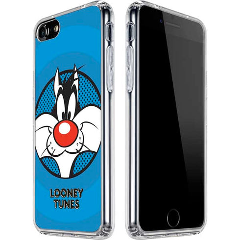 Looney Tunes Sylvester Full iPhone SE (2nd & 3rd Gen) Clear Case
