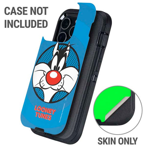 Looney Tunes Sylvester Full Otterbox Defender iPhone Skin