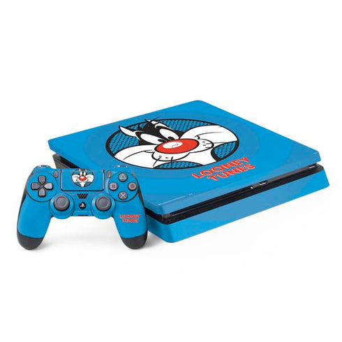 Looney Tunes Sylvester Full PS4 Slim Bundle Skin