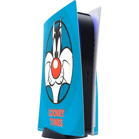 Looney Tunes Sylvester Full PS5 Console Skin