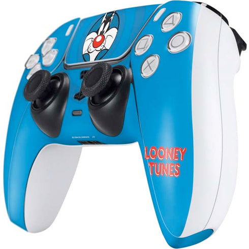Looney Tunes Sylvester Full PS5 Controller Skin