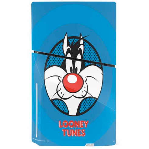 Looney Tunes Sylvester Full PS5 Slim Disk Bundle Skin