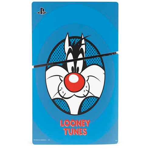 Looney Tunes Sylvester Full PS5 Slim Digital Edition Console Skin