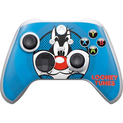 Looney Tunes Sylvester Full Xbox Series S Controller Skin