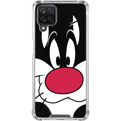Looney Tunes Sylvester Galaxy A12 Clear Case
