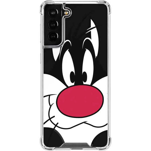 Looney Tunes Sylvester Galaxy S21 FE Clear Case