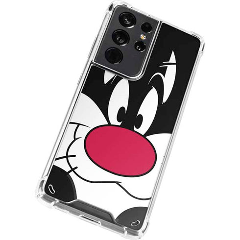 Looney Tunes Sylvester Galaxy S21 Ultra 5G Clear Case