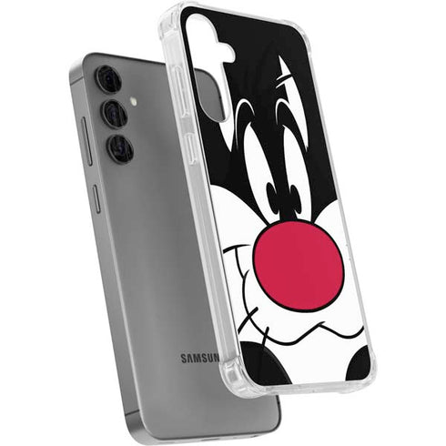 Looney Tunes Sylvester Galaxy S24 Plus Clear Case