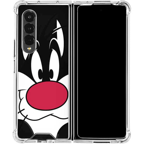Looney Tunes Sylvester Galaxy Z Fold4 5G Clear Case