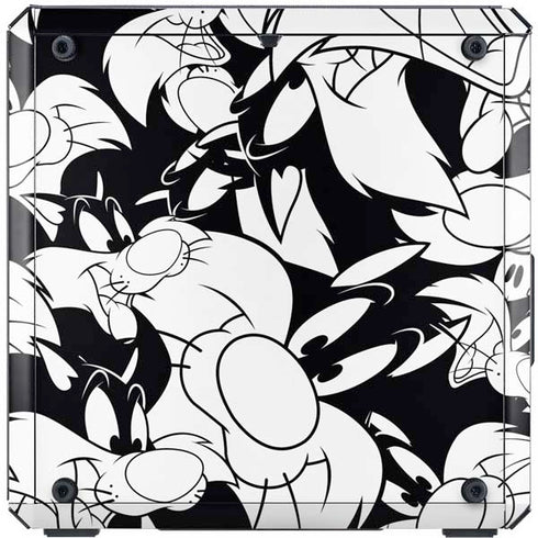 Looney Tunes Sylvester Super Sized Pattern Cooler Master MasterBox Q300L Mini Tower Skin