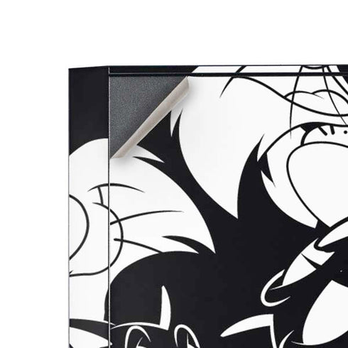 Looney Tunes Sylvester Super Sized Pattern Corsair 4000D Tempered Glass Mid-Tower ATX Case Skin