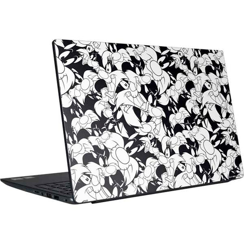 Looney Tunes Sylvester Super Sized Pattern Dell Vostro Skin