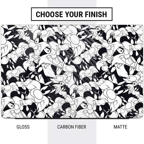 Looney Tunes Sylvester Super Sized Pattern Dell Vostro Skin