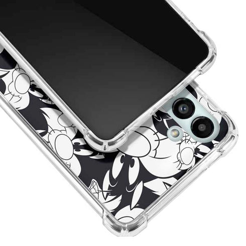 Looney Tunes Sylvester Super Sized Pattern Galaxy A13 5G Clear Case