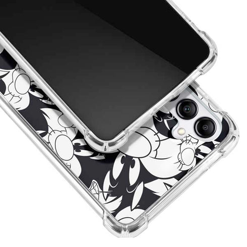 Looney Tunes Sylvester Super Sized Pattern Galaxy A14 5G Clear Case