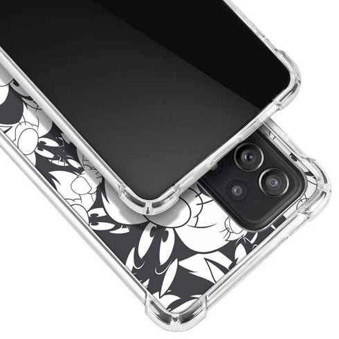 Looney Tunes Sylvester Super Sized Pattern Galaxy A72 5G Clear Case