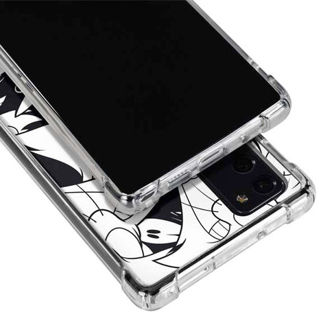 Looney Tunes Sylvester Super Sized Pattern Galaxy Note20 5G Clear Case