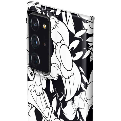 Looney Tunes Sylvester Super Sized Pattern Galaxy Note20 Ultra 5G Lite Case