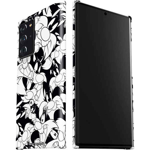 Looney Tunes Sylvester Super Sized Pattern Galaxy Note20 Ultra 5G Lite Case