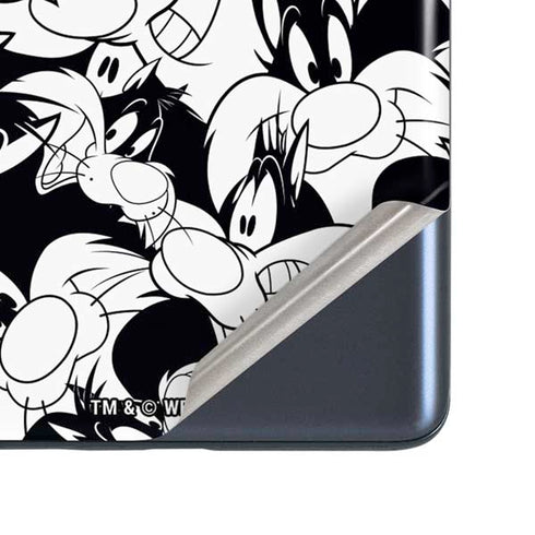 Looney Tunes Sylvester Super Sized Pattern Galaxy S20 Fan Edition Skin